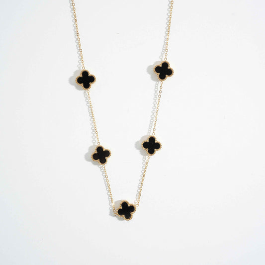 Black Clover Necklace