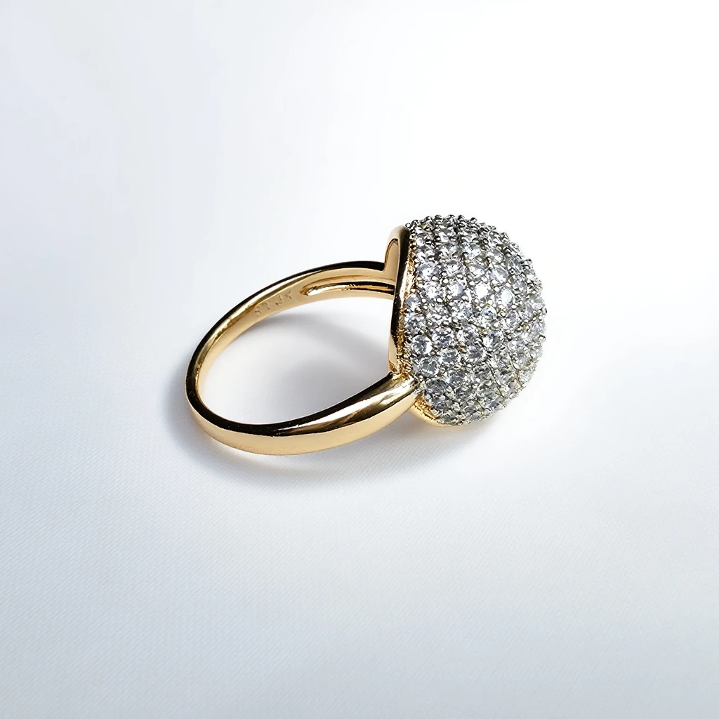 Dazzle Dome Ring – close-up detail of design | Magnus
