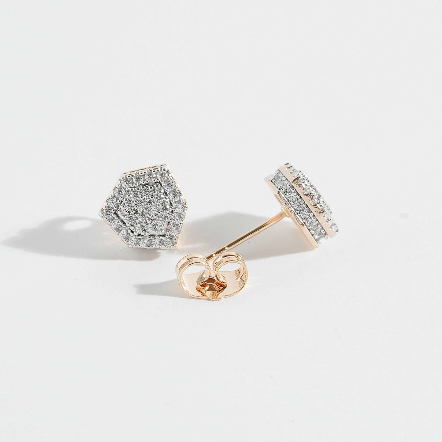 Lunar Shine Studs Earring – close-up detail of design | Magnus
