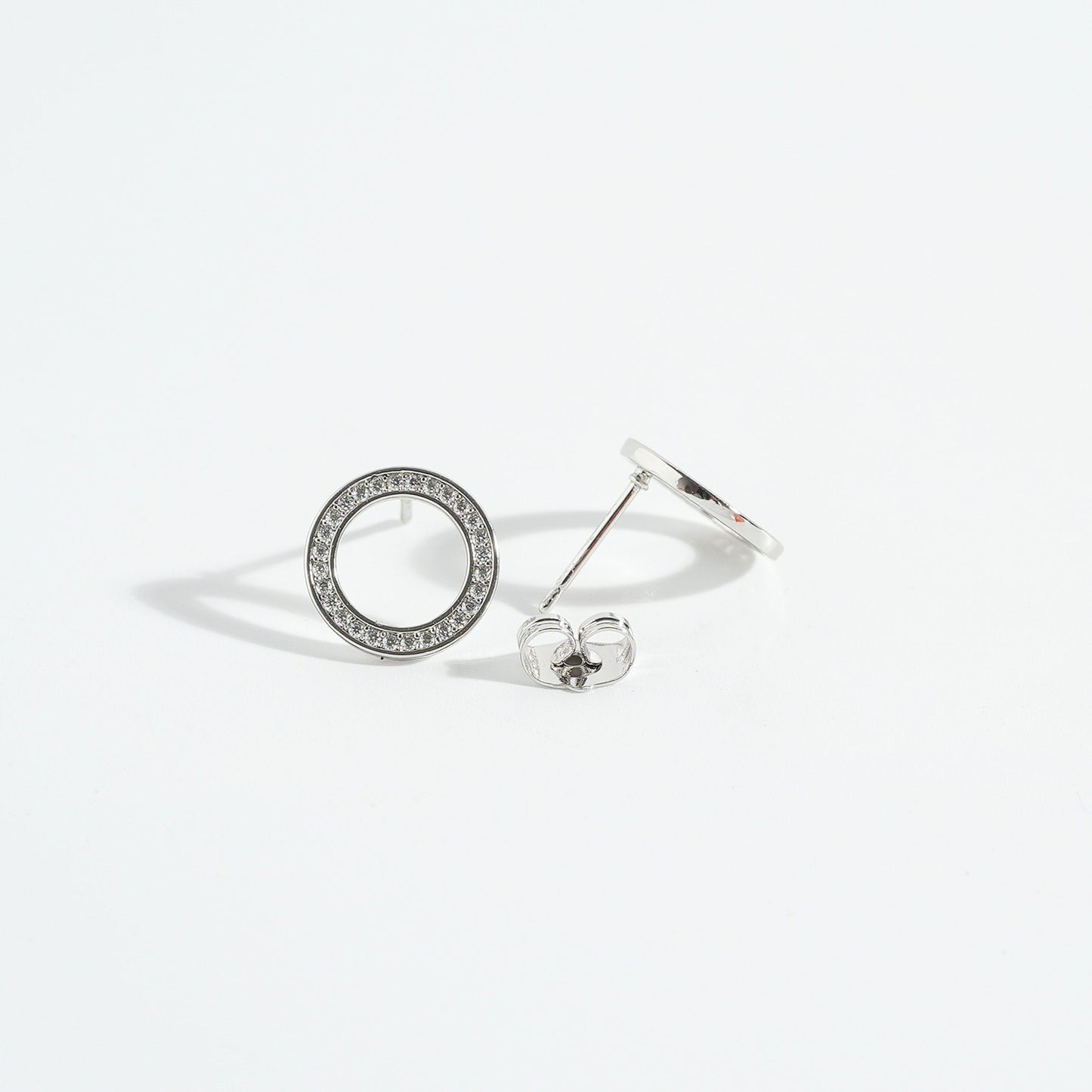 Lux Loop Studs Earring – close-up detail of design | Magnus