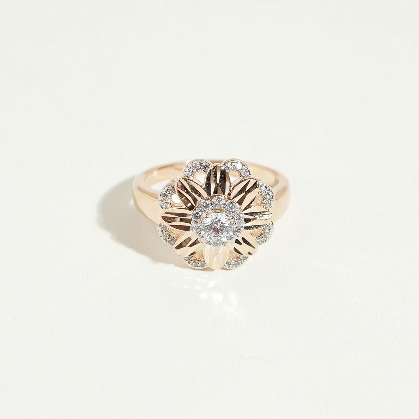 Lotus Queen Ring – close-up detail of design | Magnus