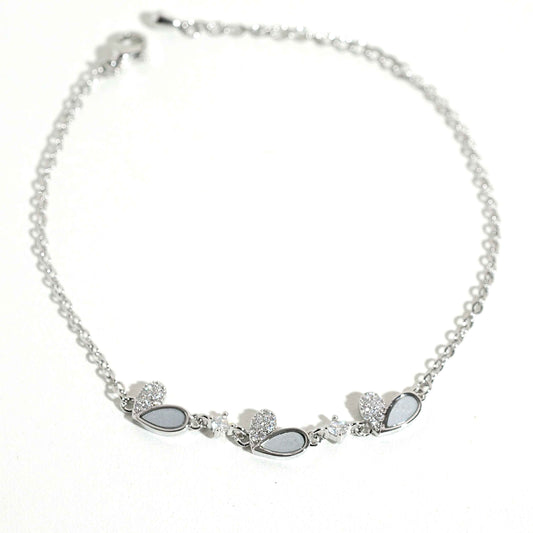 Swan Silver Bracelet