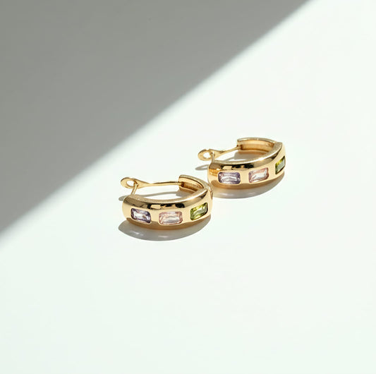 Statement Latch Earrings – close-up detail of design | Magnus