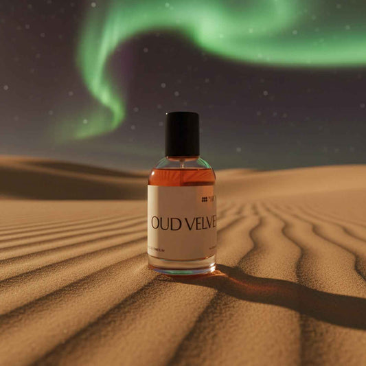 OUD VELVET – close-up detail of fragrance | Magnus