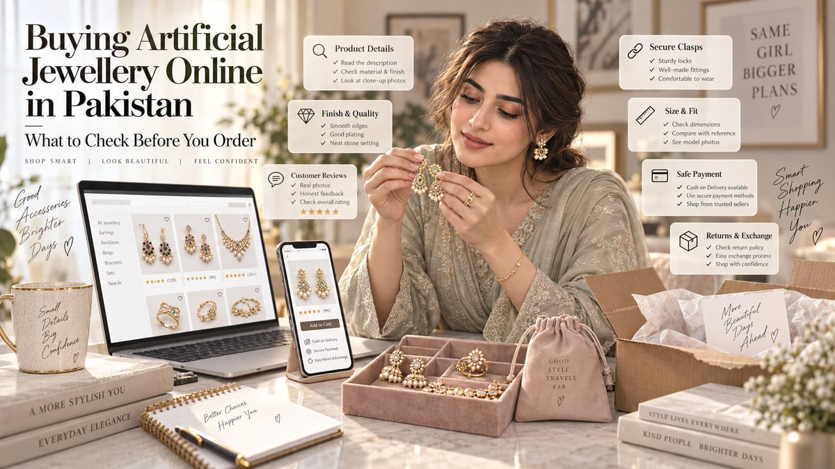buying artificial jewellery online guide