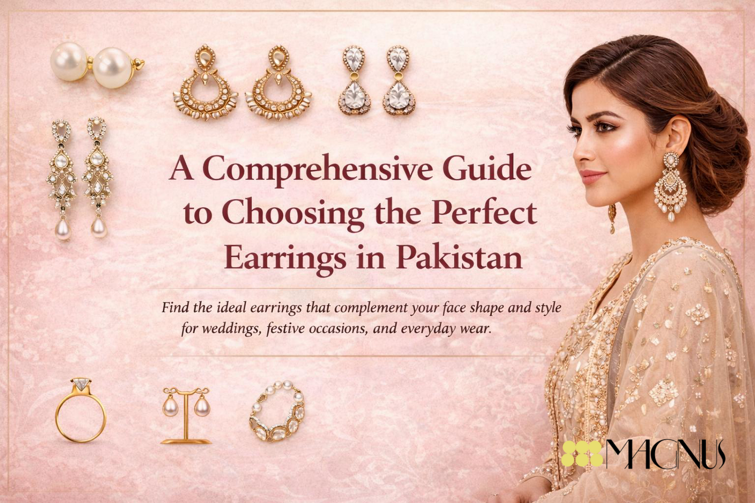 women wearring elegant earring with suggestive earring styles