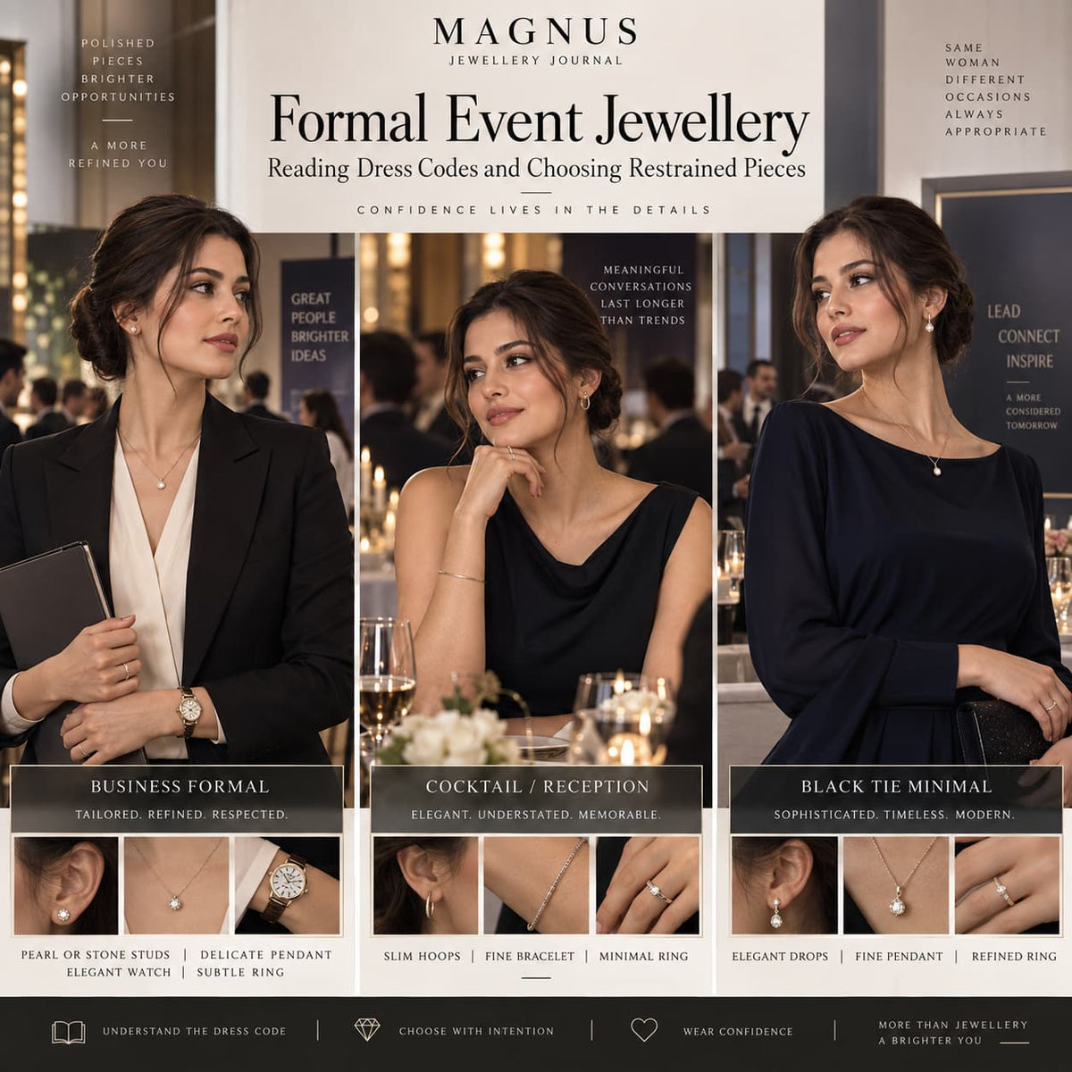 Formal Event Jewellery: Reading Dress Codes and Choosing Restrained Pieces