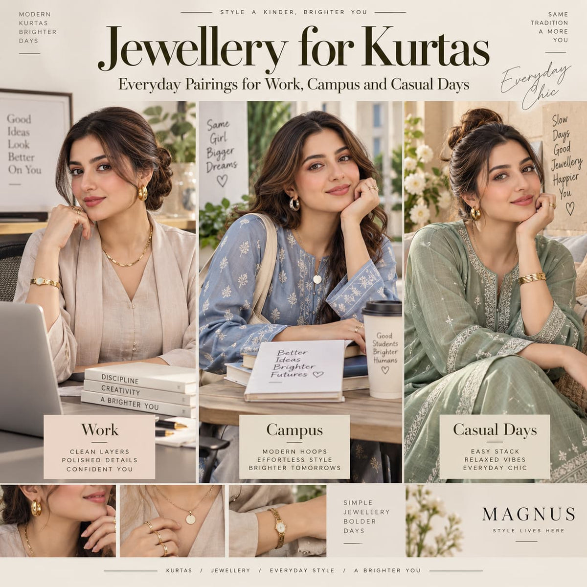 jewellery style guide for kura outfit