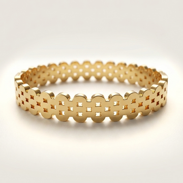 Signature Gold Bangle