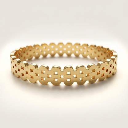 Signature Gold Bangle