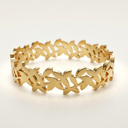 Garland Gold Bangles