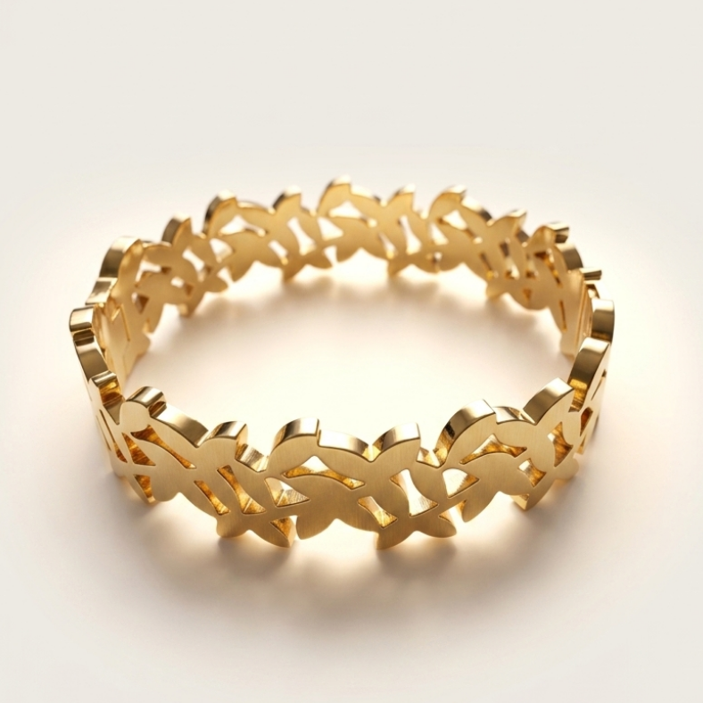 Garland Gold Bangles