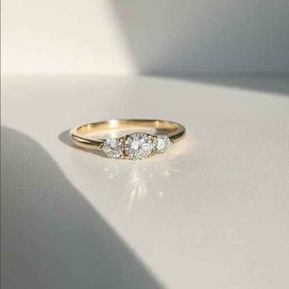 Royal Trinity Ring – close-up detail of design | Magnus