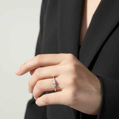 Royal Trinity Ring – close-up detail of design | Magnus