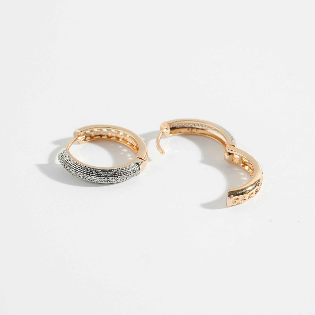 Glamorous Hoops Earrings – close-up detail of design | Magnus