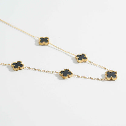 Black Clover Necklace