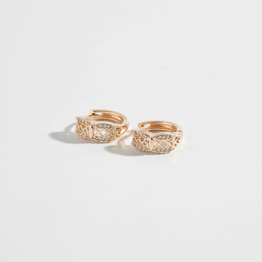 Magnus Blooming Hoops floral-accent fashion hoop earrings for women Pakistan