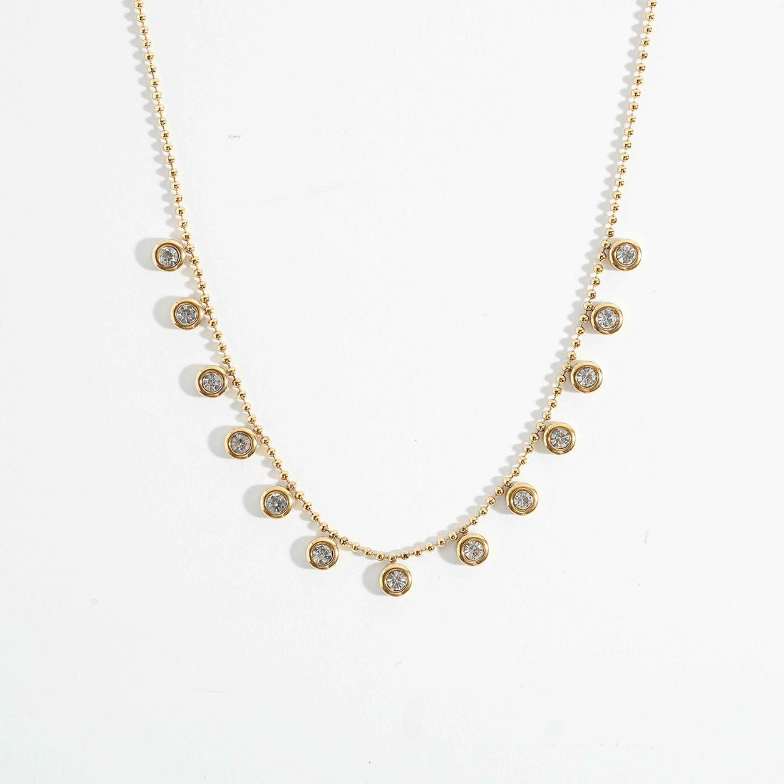 Magnus Cluster Necklace multi-stone crystal fashion pendant necklace for women Pakistan