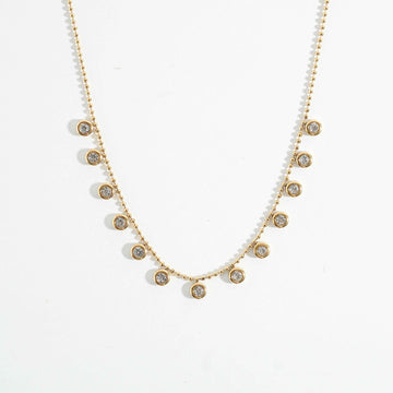 Magnus Cluster Necklace multi-stone crystal fashion pendant necklace for women Pakistan