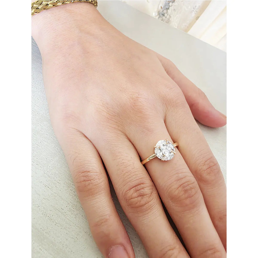 Daisy Ring – close-up detail of design | Magnus