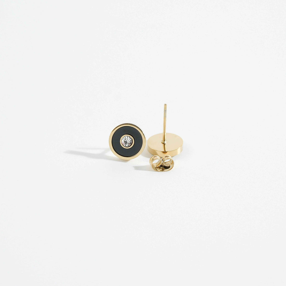 Dark Moon Studs Earring – close-up detail of design | Magnus