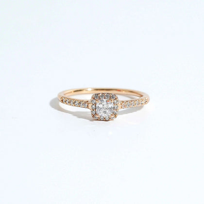 Engagement Party Ring | Halo Stone Detail for Elegant Wear