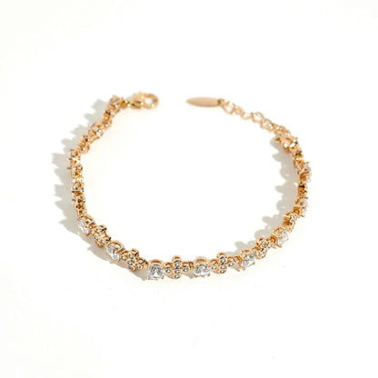 Fancy Halo Bracelet