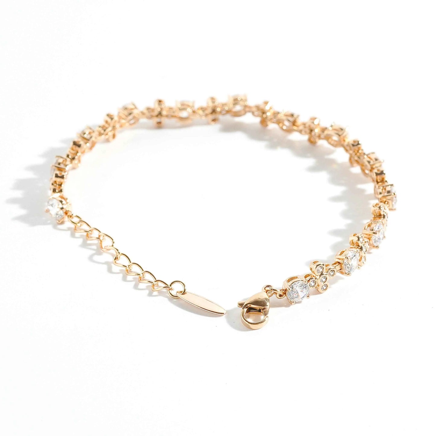 Fancy Halo Bracelet