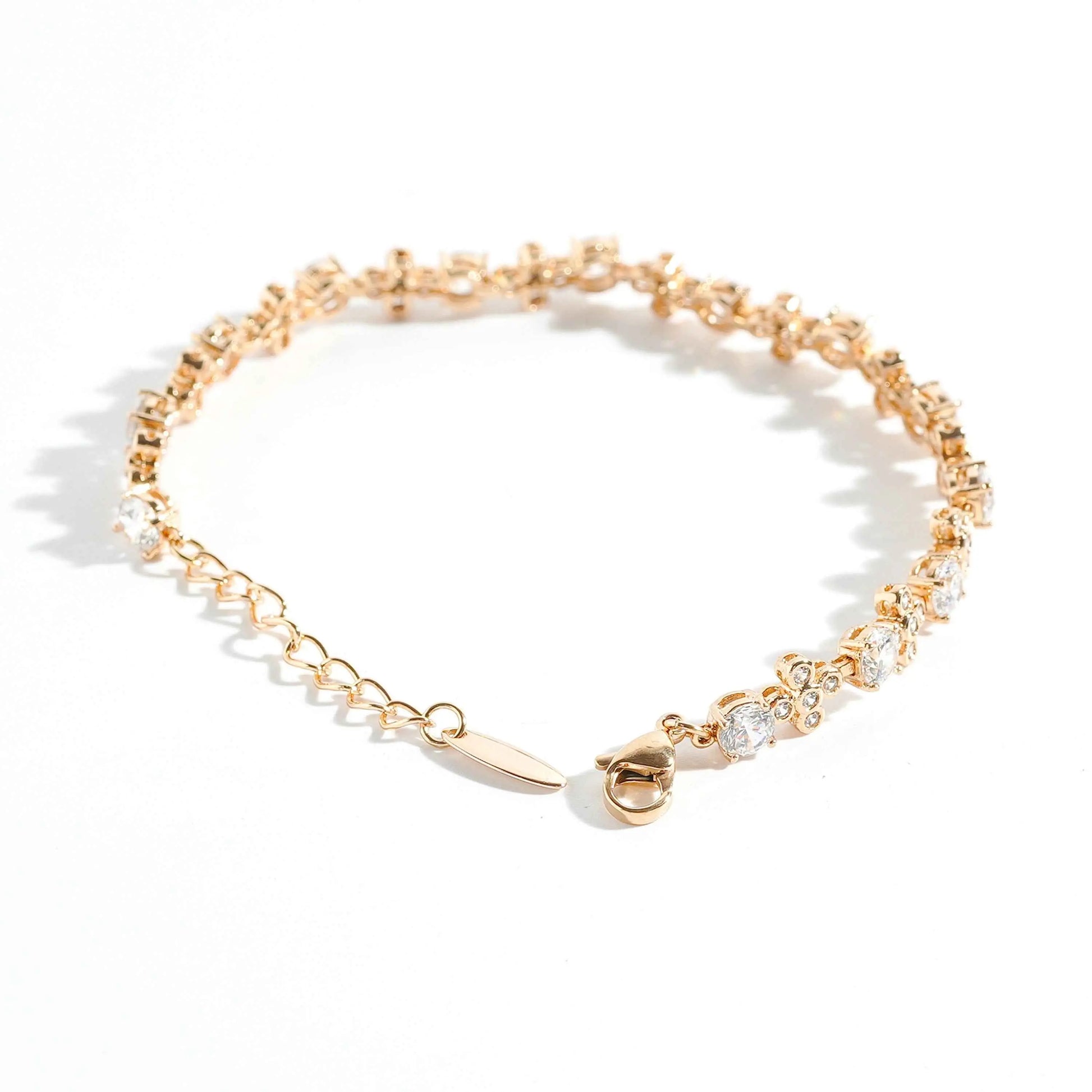 Fancy Halo Bracelet