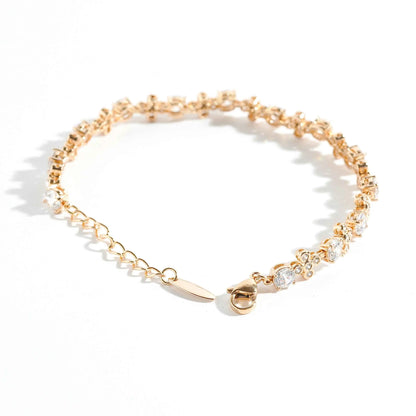 Fancy Halo Bracelet