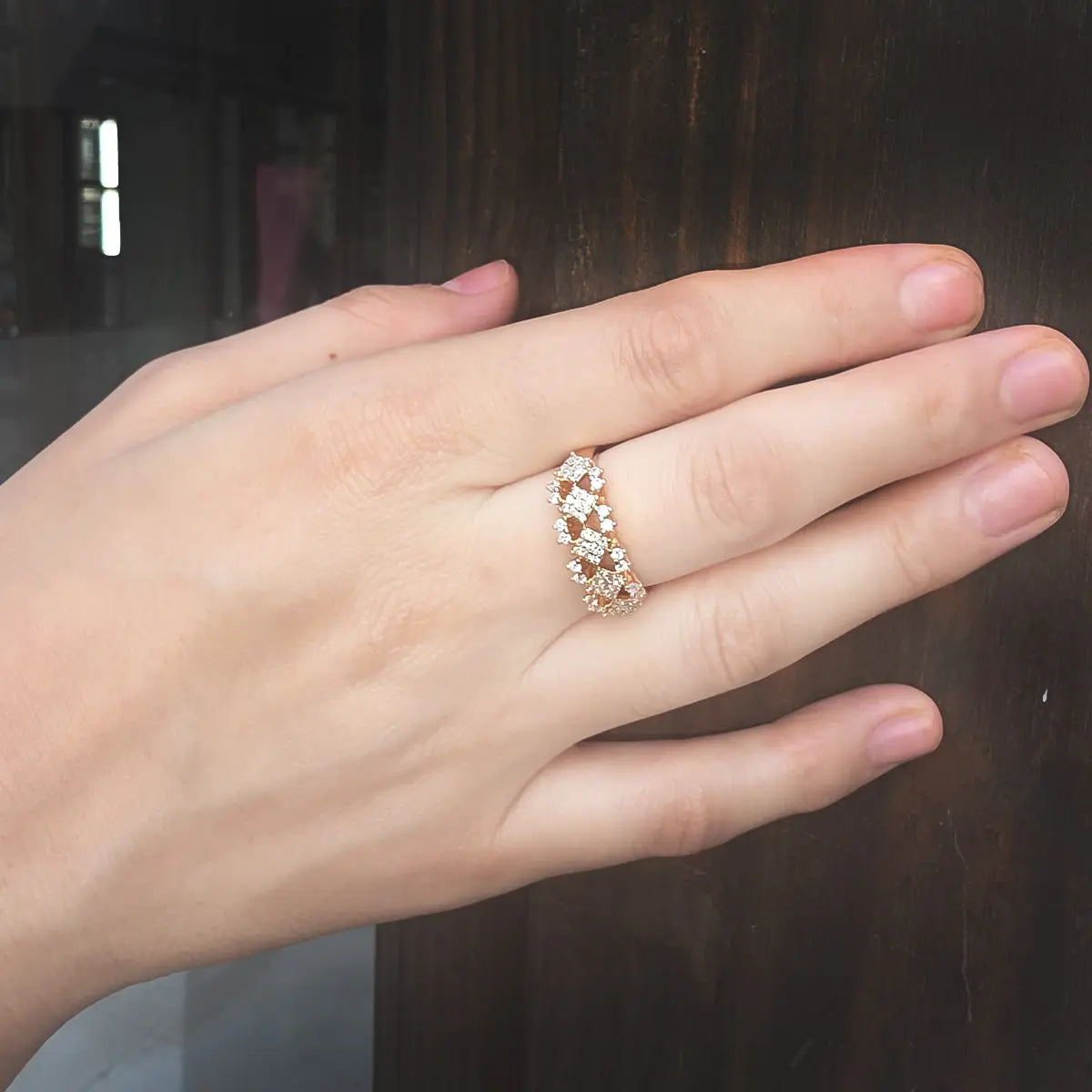 Fancy Cluster Ring