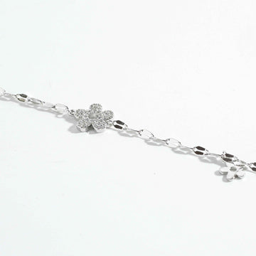 Magnus Flora Bliss Silver Bracelet floral silver-tone fashion bracelet women Pakistan