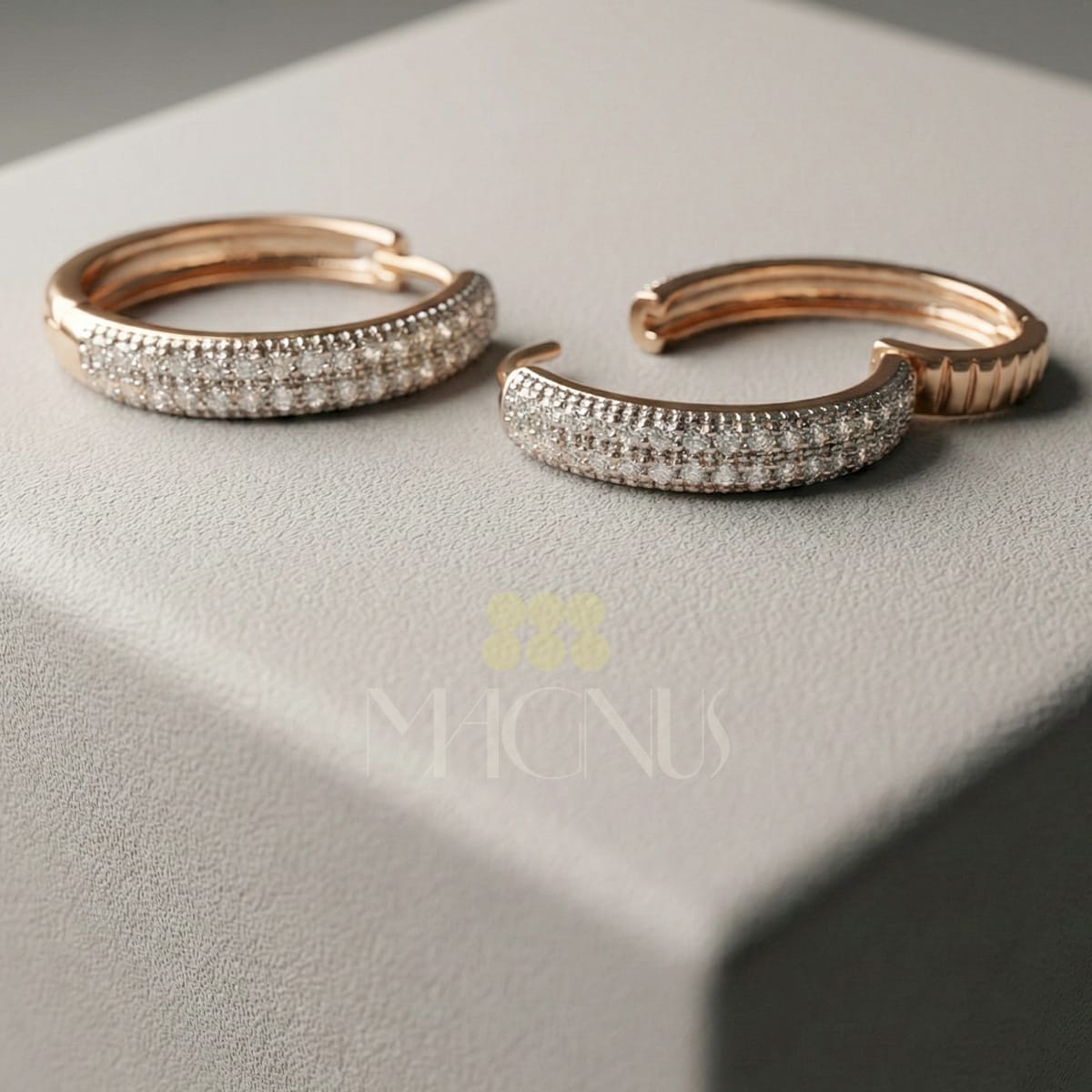 Radiance Orbit Hoops Earring