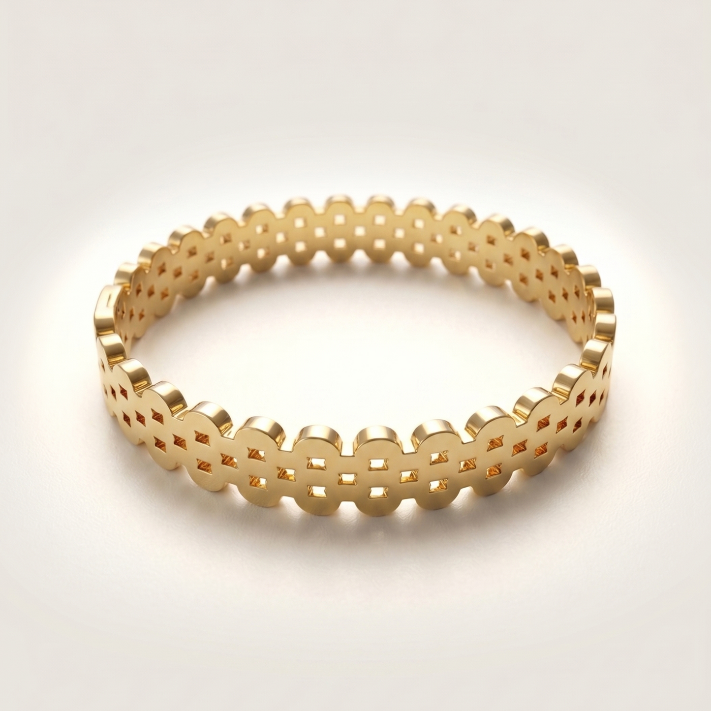 Signature Gold Bangle