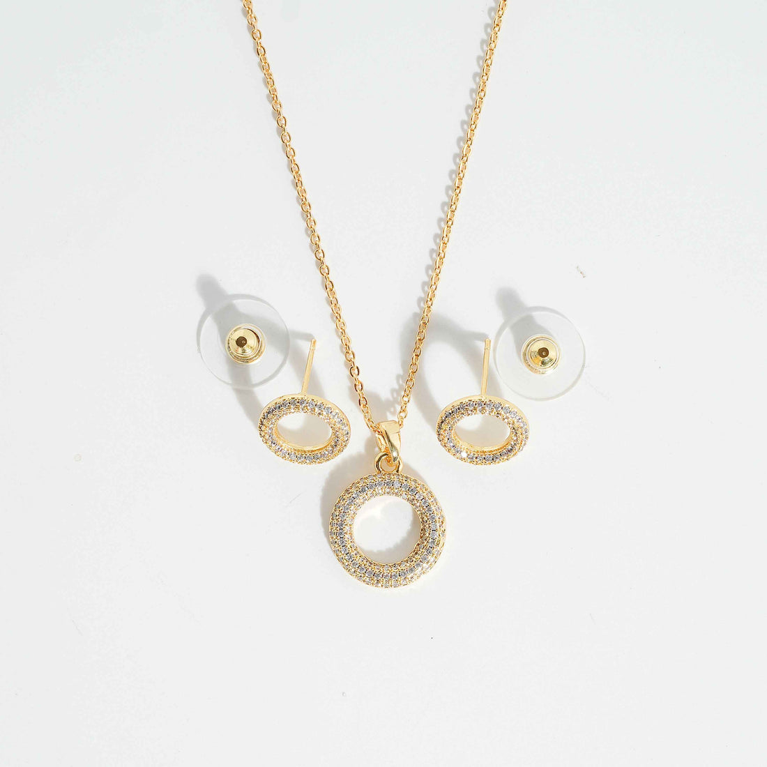 Gold Eternity Pendant Set – necklace for women | Magnus