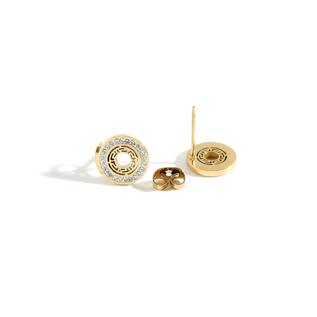 Gold Sphere Studs – close-up detail of design | Magnus