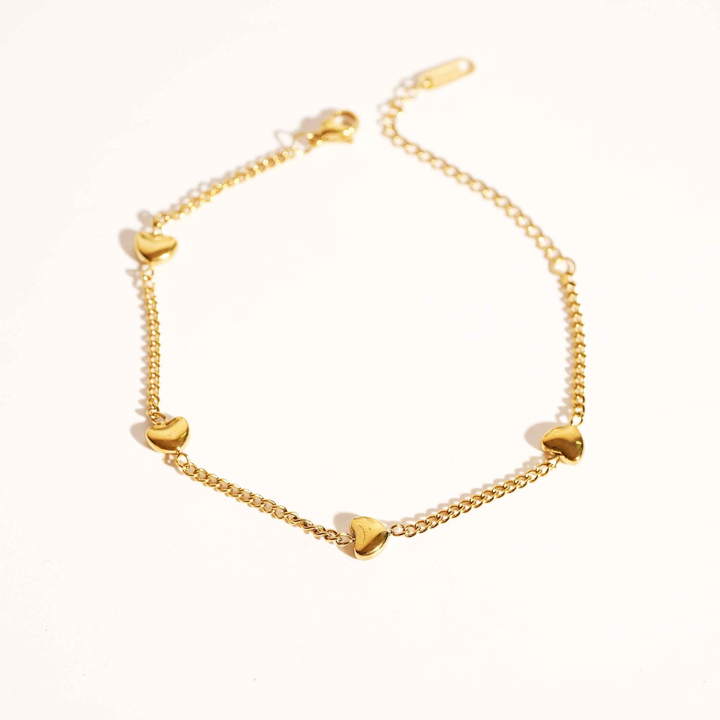 Golden Hearts Bracelet