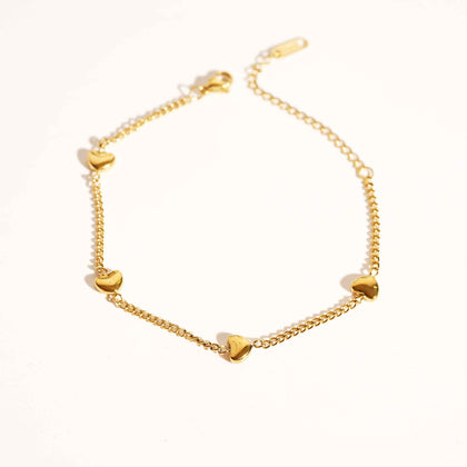 Hearts Loop Bracelet