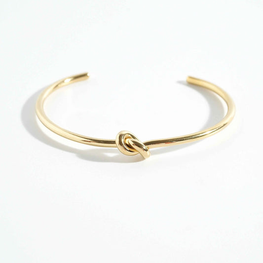 Golden Knot Bangle