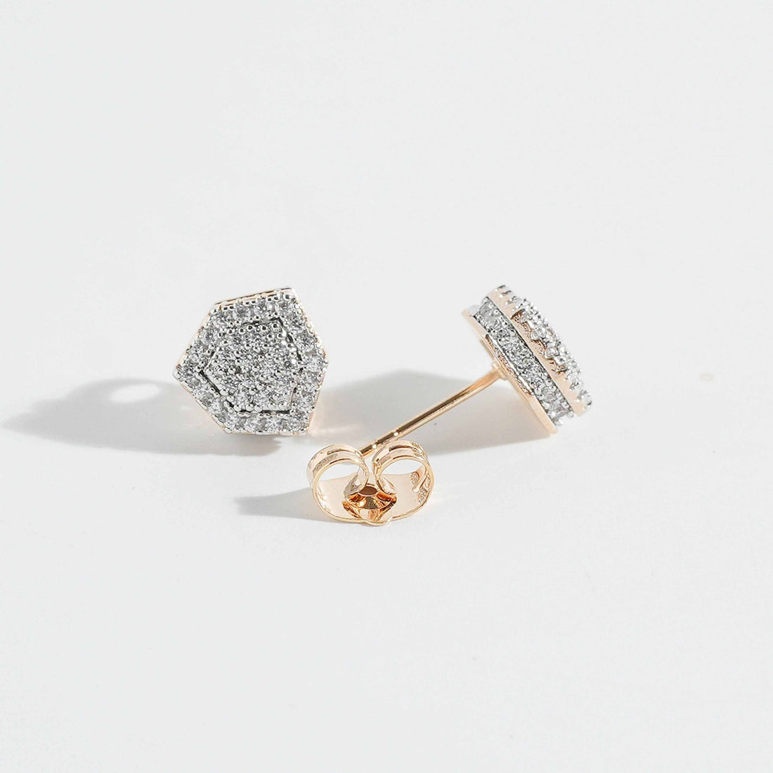 Lunar Shine Studs Earring – close-up detail of design | Magnus