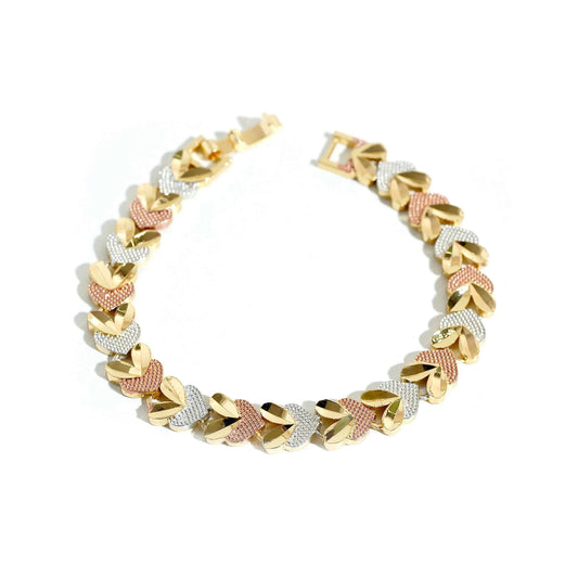 Peach Gold Bracelet