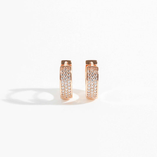Pink Helix Earings