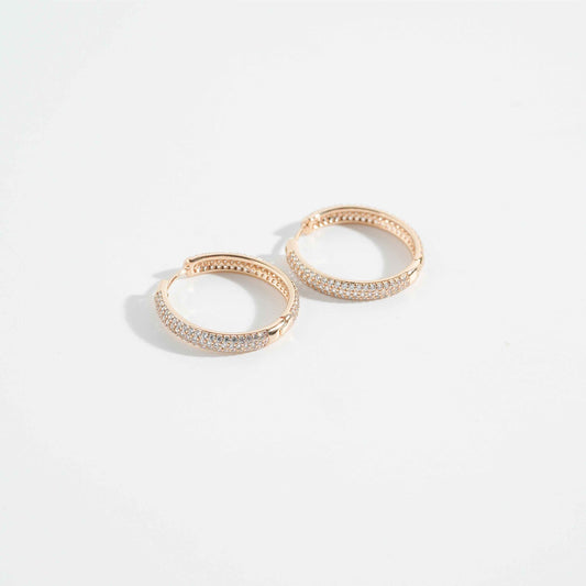 Radiance Orbit Hoops Earring