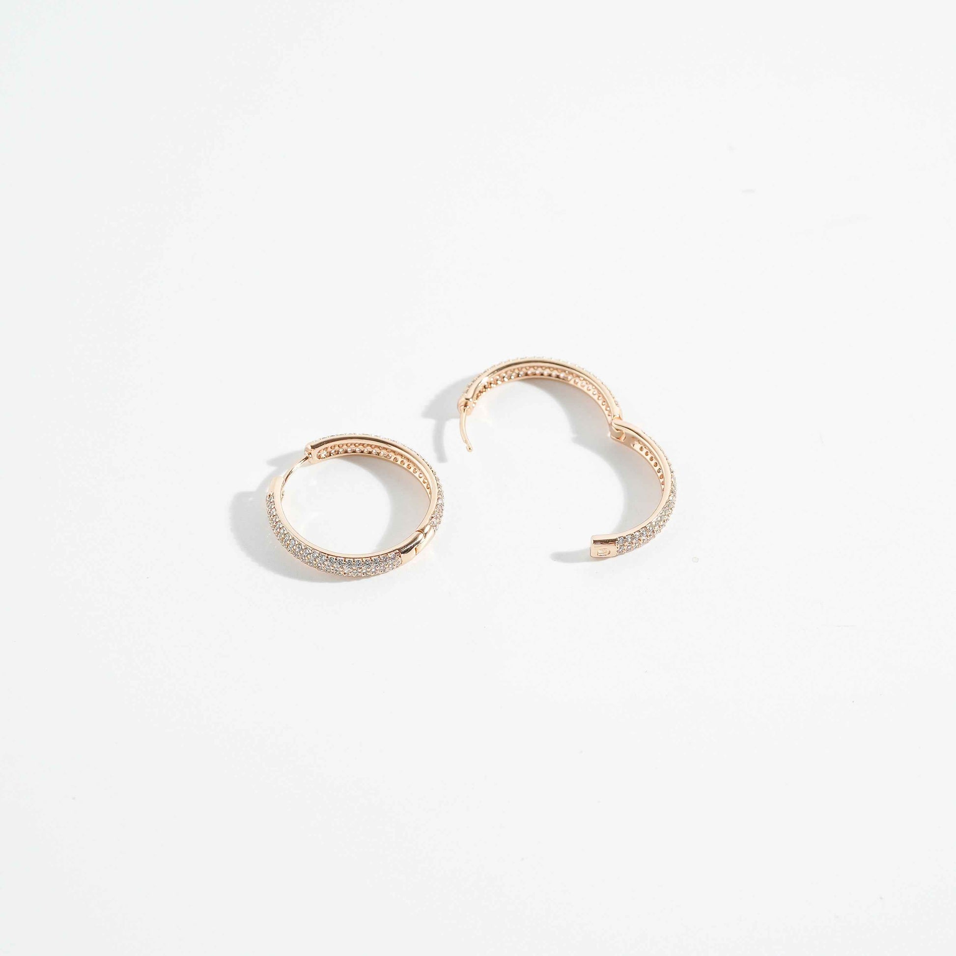Radiance Orbit Hoops Earring