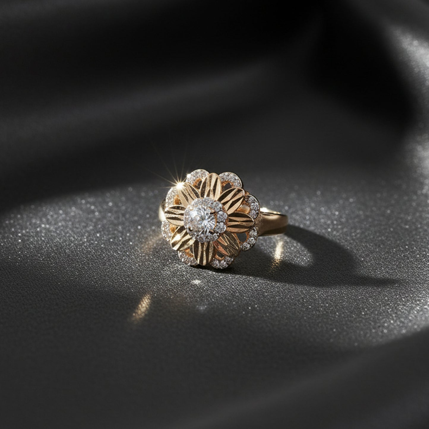 Lotus Queen Ring