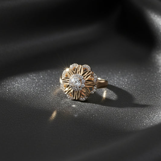 Lotus Queen Ring