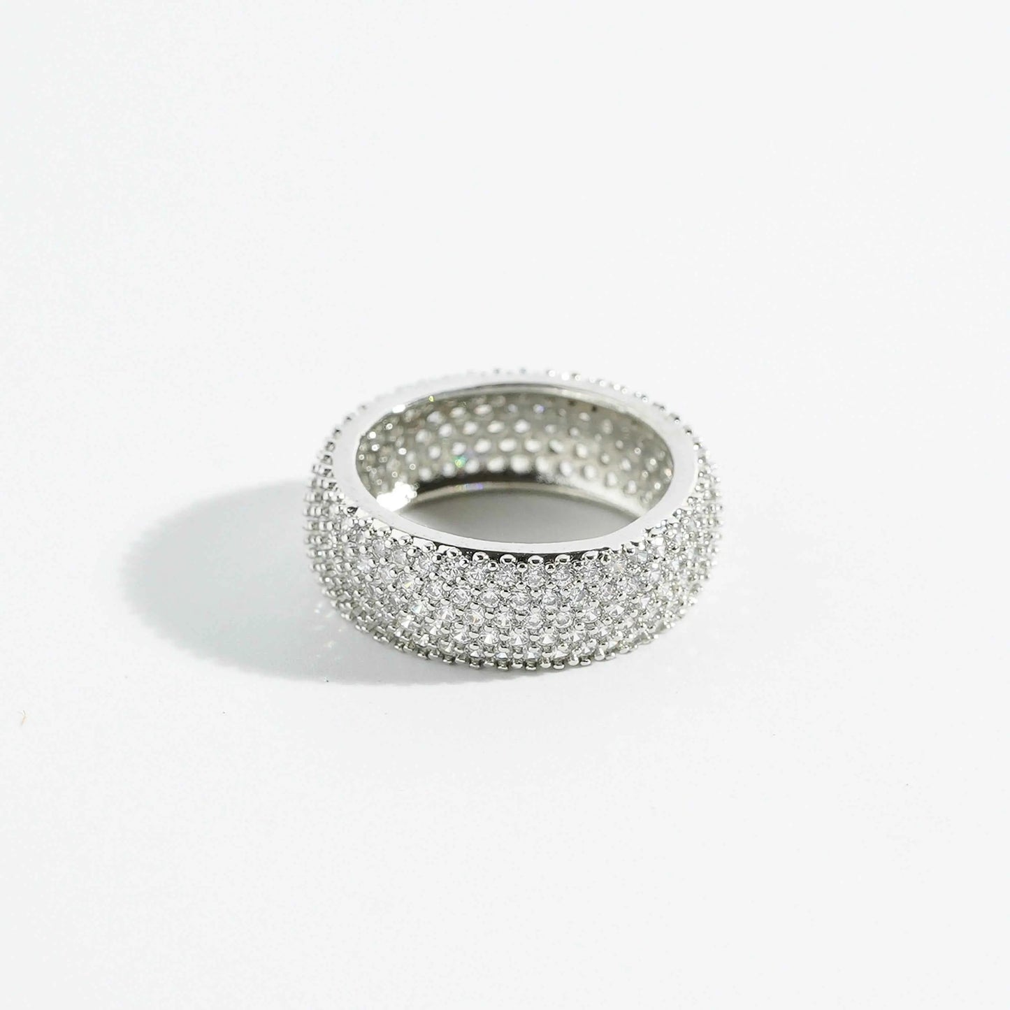 Royal Dome Silver Ring