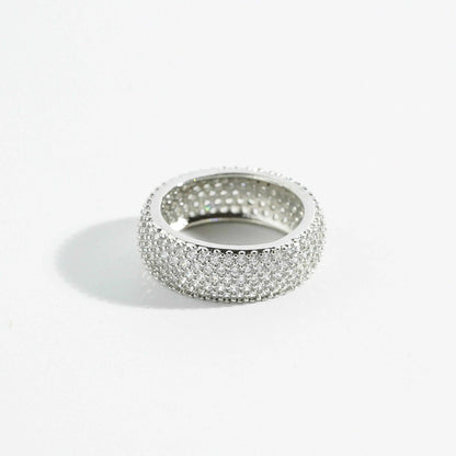Royal Dome Silver Ring
