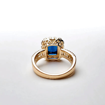 Sapphire Statement Ring
