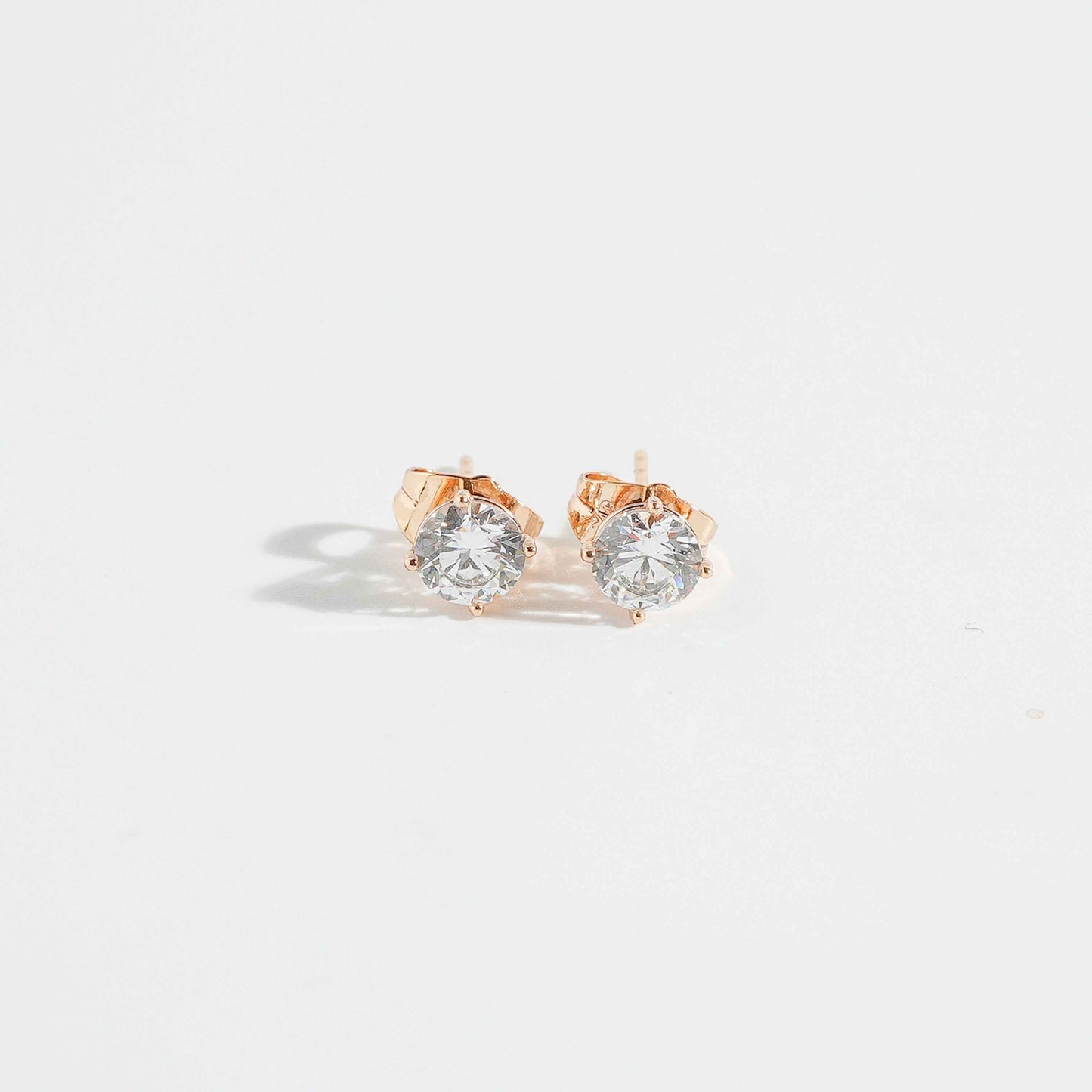 Solitaire Crystal Studs Earring